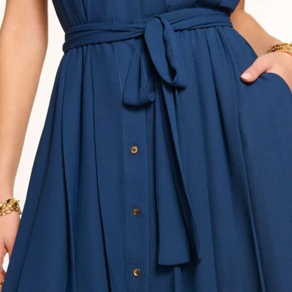 Ramy Brook Coraline Pleated Maxi Dress - Picture 2 of 6